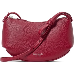 image:imagekate spade new york Womens Loop Pebbled Leather CrossbodyRed Jam