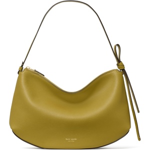 image:imagekate spade new york Womens Loop Pebbled Leather Large Shoulder BagLaurel Leaf