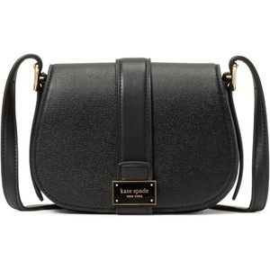 image:imagekate spade new york Womens Nouveau Textured Leather Mini Saddle CrossbodyBlack