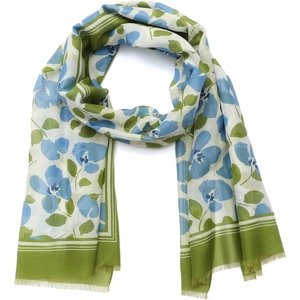 image:imagekate spade new york Womens Painterly Bouquet Oblong Scarf Stylish amp Lightweight Fashion Accessory