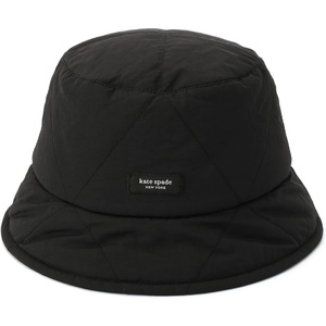 image:imagekate spade new york Womens Sam Quilted Bucket HatBlack