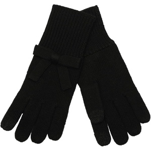 image:imagekate spade new york Womens Solid Bow GloveBlack