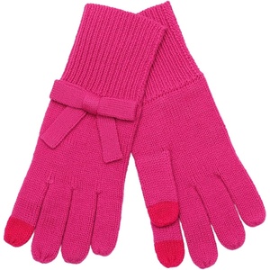 image:imagekate spade new york Womens Solid Bow GloveMarker Pink