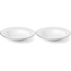 image:imagekate spade new york York Avenue Dinnerware amp Serveware White Porcelain Tableware Dinner Plate 1Piece1 Count Pack of 2