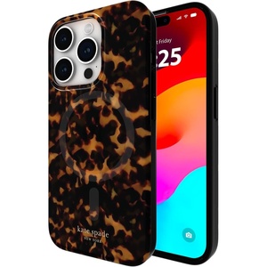 image:imagekate spade new york iPhone 15 Pro Case  Wavy Iridescent  Compatible with MagSafe  Lightweight Designer Case for iPhone 15 Pro with AntiScratch Coating and Wavy Iridescent DesignTortoiseshell