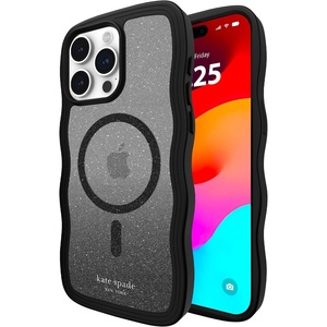 image:imagekate spade new york iPhone 15 Pro Max Case  Multi Floral Black and White  Compatible with MagSafe  Lightweight Designer Case for iPhone 15 Pro Max wAntiScratch Coating amp Multi Floral Black DesignWavy Nightfall
