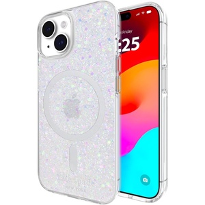 image:imagekate spade new york iPhone 151413 Case  Chunky Glitter Iridescent  Compatible wMagSafe Lightweight Designer Case for iPhone 151413 wAntiScratch Coating amp Chunky Glitter Iridescent DesignChunky Glitter Iridescent