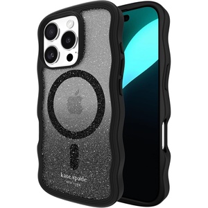 image:imagekate spade new york iPhone 16 Pro Case  Cherry Dot Gems  Compatible with MagSafe  Lightweight Designer Case for iPhone 16 Pro with AntiScratch Coating and Cherry Dot DesignWavy Nightfall