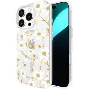 image:imagekate spade new york iPhone 16 Pro Case  Cherry Dot Gems  Compatible with MagSafe  Lightweight Designer Case for iPhone 16 Pro with AntiScratch Coating and Cherry Dot DesignSunshine Floral Gems