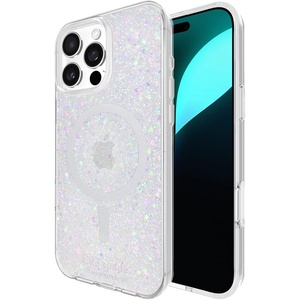image:imagekate spade new york iPhone 16 Pro Max Case  Liquid Glitter Iridescent  Compatible with MagSafe  Lightweight Designer Case for iPhone 16 Pro Max with Liquid Glitter Iridescent DesignChunky Glitter Iridescent