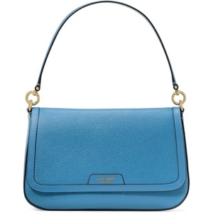 image:imagekate spade new york womens Hudson Pebbled Leather Flap Shoulder BagBlue Multi