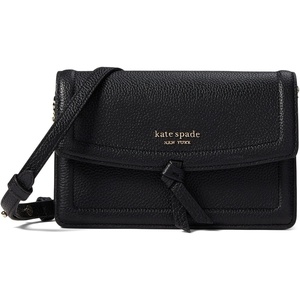 image:imagekate spade new york womens In the Garden Embossed Pebbled Leather Coin Card Case WristletBlack