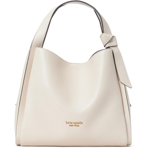 image:imagekate spade new york womens Knott Pebbled Leather Medium Crossbody ToteMilk Glass