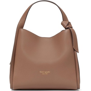 image:imagekate spade new york womens Knott Pebbled Leather Medium Crossbody ToteWarm Acorn