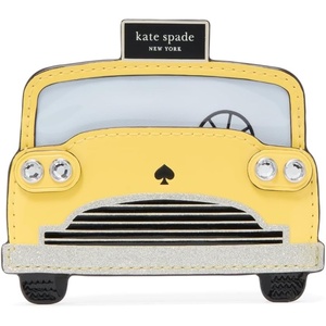 image:imagekate spade new york womens Leather Novelty Card CaseYellow Multi Taxi
