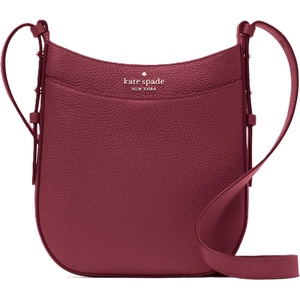 image:imagekate spade new york womens Leila Pebbled Leather North South CrossbodyBlackberry Preserves