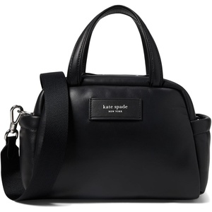 image:imagekate spade new york womens Puffed Smooth Leather SatchelBlack