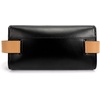 image:imageAllSaints Womens Leather Bow Belt Bag Removable Zip Pouch for HandsFree Carrying amp TravelBlack