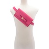 image:imageAllSaints Womens Leather Bow Belt Bag Removable Zip Pouch for HandsFree Carrying amp TravelPizzaz Pink