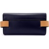 image:imageAllSaints Womens Leather Bow Belt Bag Removable Zip Pouch for HandsFree Carrying amp TravelPlanetary Navy