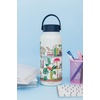image:imageKate Spade New York Large Insulated Stainless Steel Water Bottle 33 Ounce Metal Water Bottle Double Wall Travel Tumbler with Lid Sunny Day StripeBookshelf