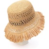 image:imageKate Spade New York Womens Fringe Spade Cloche Hat Stylish Fashion Accessory Cap for Summer