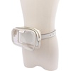image:imageKate Spade New York Womens Leather Clear Belt Bag Removable Zip Pouch for HandsFree Carrying amp Travelcleartrue white