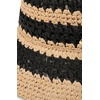 image:imageKate Spade New York Womens Striped Spade Cloche Hat Stylish Fashion Accessory Cap for Summer