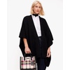image:imageKate Spade Womens Bow Rib Ruana BlackBlack