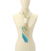 image:imageKate Spade Womens Dotted Spade Silk Square Scarf Stylish Fashion Accessory for Women