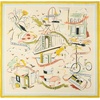 image:imageKate Spade Womens Downtown Day Trip Silk Square Scarf Stylish Fashion Accessory for Women