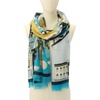 image:imageKate Spade Womens NYC Map Oblong Scarf Stylish Fashion Accessory for Women