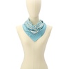 image:imageKate Spade Womens Wild Blooms Silk Bandana Scarf Stylish Fashion Accessory for Women