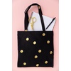 image:imagekate spade new york Canvas Tote Bag for Women Cute Tote Bag for Teacher Canvas Beach Bag Book Tote with PocketBlack