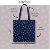 image:imagekate spade new york Canvas Tote Bag for Women Cute Tote Bag for Teacher Canvas Beach Bag Book Tote with PocketSonnet Dot