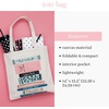 image:imagekate spade new york Canvas Tote Bag with Interior PocketMulti Color