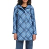 image:imagekate spade new york Hooded ALine Rain JacketTimeless Bias Plaid