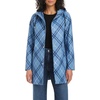 image:imagekate spade new york Hooded ALine Rain JacketTimeless Bias Plaid
