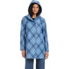 image:imagekate spade new york Hooded ALine Rain JacketTimeless Bias Plaid