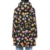 image:imagekate spade new york Hooded ALine Raincoat with Removable Hood Spring Pansies Large