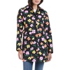 image:imagekate spade new york Hooded ALine Raincoat with Removable HoodSpring Pansies