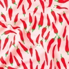 image:imagekate spade new york Hot Hot Hot Peppers and Spring Time Dot Kitchen Towels 4Pack Set Absorbent 100 Cotton RedPink 17x28RedPink