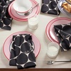 image:imagekate spade new york Joy Dot Cloth Napkins 4Pack Set 100 Cotton Machine Washable GreenCream 20x20BlackBeige