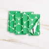 image:imagekate spade new york Joy Dot Cloth Napkins 4Pack Set 100 Cotton Machine Washable GreenCream 20x20GreenCream