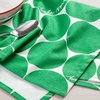 image:imagekate spade new york Joy Dot Cloth Napkins 4Pack Set 100 Cotton Machine Washable GreenCream 20x20GreenCream