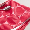 image:imagekate spade new york Joy Dot Cloth Napkins 4Pack Set 100 Cotton Machine Washable GreenCream 20x20Rose PinkRed