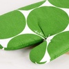 image:imagekate spade new york Joy Dot Oven Mitt amp Pot Grabber 2Pack Set 7 x 13 8 Round RedRose PinkGreenCream