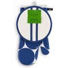 image:imagekate spade new york Joy Dot Oven Mitt amp Pot Grabber 2Pack Set 7 x 13 8 Round RedRose PinkNavy BlueCream