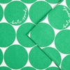 image:imagekate spade new york Joy Dot Placemats 4Pack Set Reversible 100 Cotton Machine Washable BlackBeige 13x19GreenCream