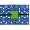 image:imagekate spade new york Joy Dot Placemats 4Pack Set Reversible 100 Cotton Machine Washable BlackBeige 13x19Navy BlueCream